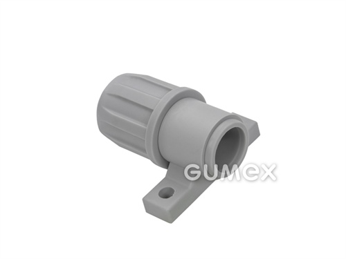 Konektor AD-H 181 k přišroubování, pro chráničky 10mm, délka 41mm, IP54, PP, -10°C/+110°C, šedý